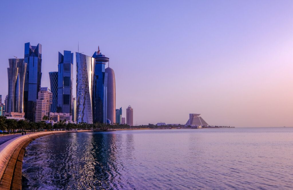 كورنيش الدوحة من أفضل أماكن العائلات في قطر.