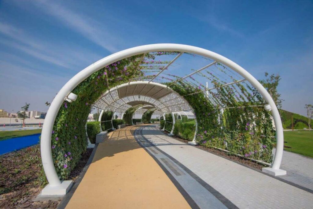 حديقة الغرافة للعائلات احدى أفضل الأماكن في قطر للعائلات.