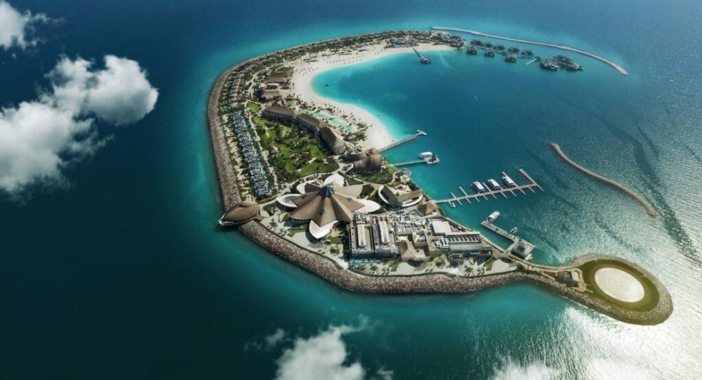 تعد جزيرة البنانا أروع جزر قطر السياحية