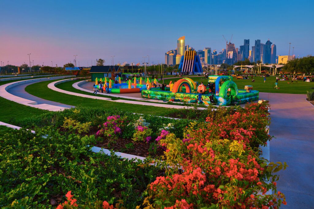 حديقة البدع قطر من أشهر حدائق قطر.
