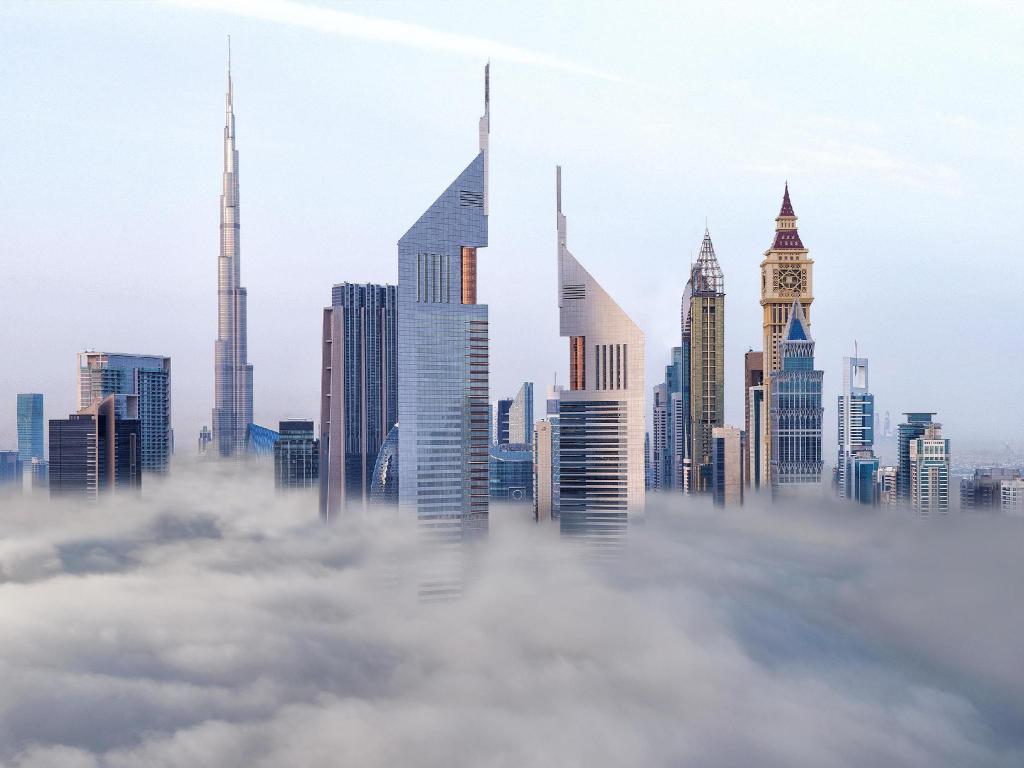 أبراج الإمارات معالم في دبي
