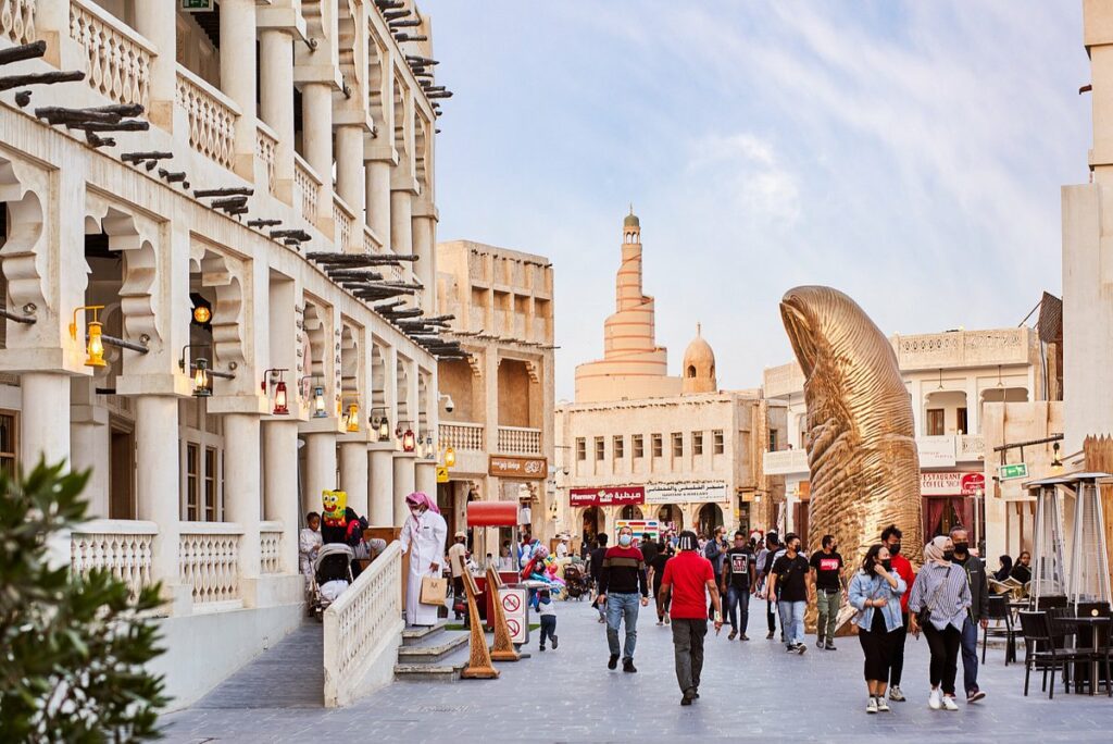 سوق واقف من أفضل الأسواق  في قطر