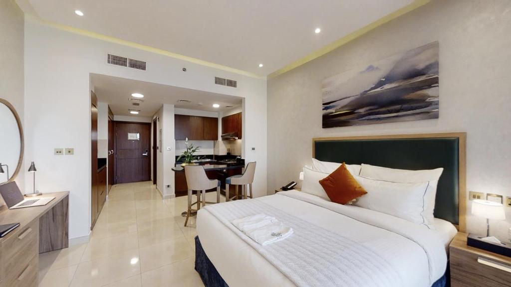 سهى كريك للشقق الفندقية الجداف يعد من أفضل فنادق الجداف دبي
