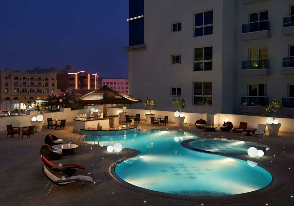  من الفنادق الفاخرة في الرقة فندق حياة بليس دبي الرقة.