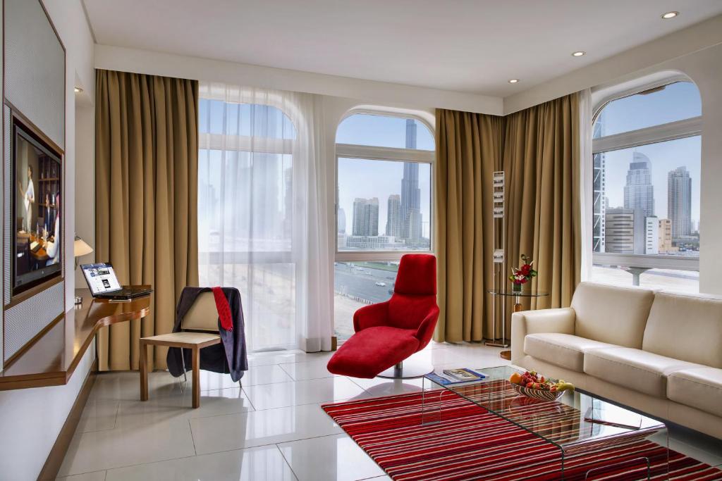 تعتبر فيلا روتانا دبي أحد أرقي شقق فندقية في دبي شارع الشيخ زايد
