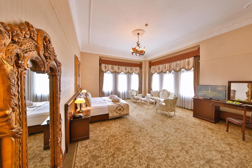 فندق ليغاسي أوتومان من أرقى فنادق في منطقة سيركجي إسطنبول.