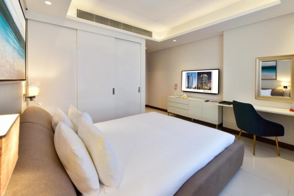  سويس بيل ريزيدنس الجفير واحد  من أشهر فنادق المنامة 4 نجوم.